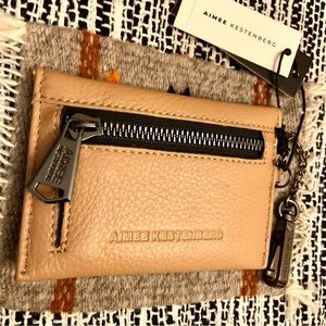 NEW Supple Leather Card, Coins, and key holder! Neutral & Useful, Great Quality!